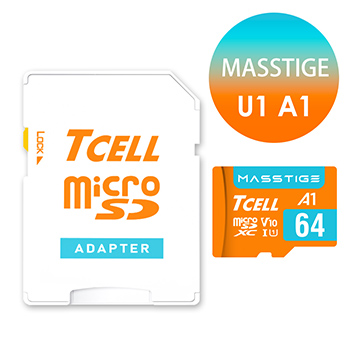 [經典高效款] -MASSTIGE A1 microSDXC UHS-I U1 V10 100MB 記憶卡產品圖