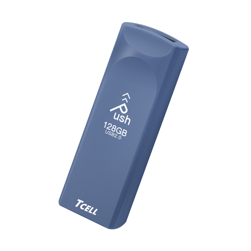 USB2.0 8GB Push推推隨身碟(普魯士藍)  |產品資訊|隨身碟