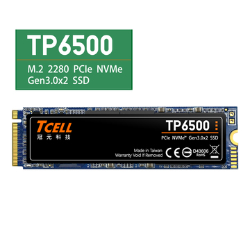 TP6500 M.2 2280 PCIe NVMe Gen3.0x2 SSD  |產品資訊|SSD固態硬碟